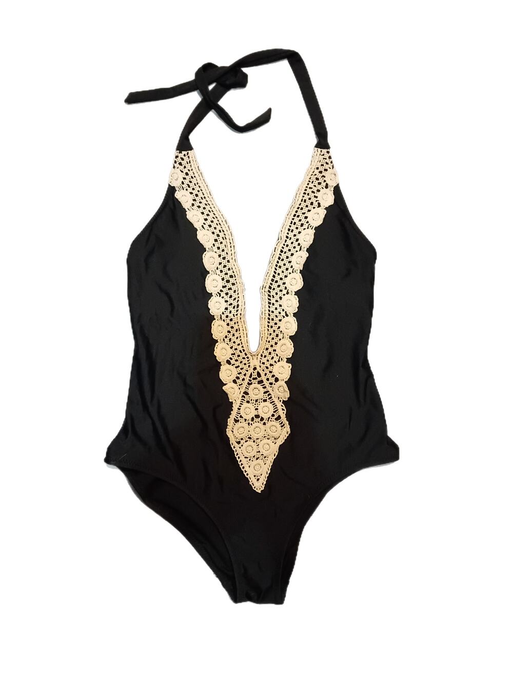 Women's Black Bathing Suit Size Large